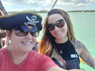 Fiesta en barco pirata