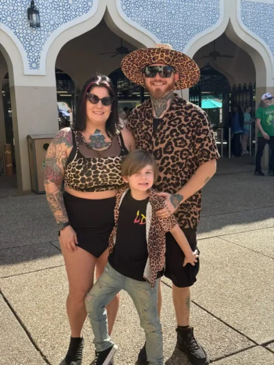 familia en el parque